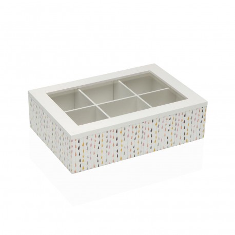 NORDIC DROPS TEA BOX 6 COMPARTMENTS