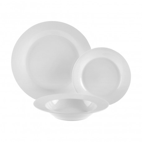 18-PIECE WHITE DINNER SET