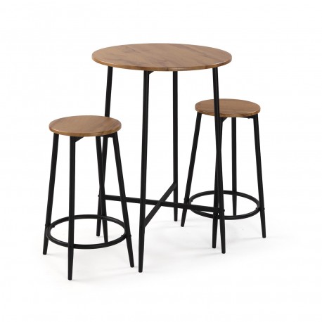 TABLE AND 2 CHAIRS SET