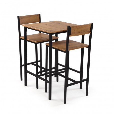 TABLE AND 2 CHAIRS SET