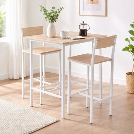 TABLE AND 2 CHAIRS SET