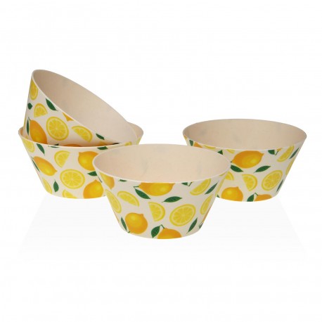 SET OF 4 LEMON BOWLS