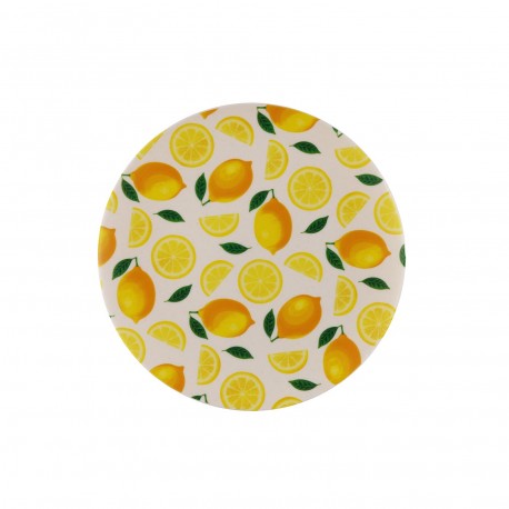 20CM LEMON ROUND PLATE