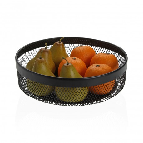BLACK MESH FRUIT BASKET
