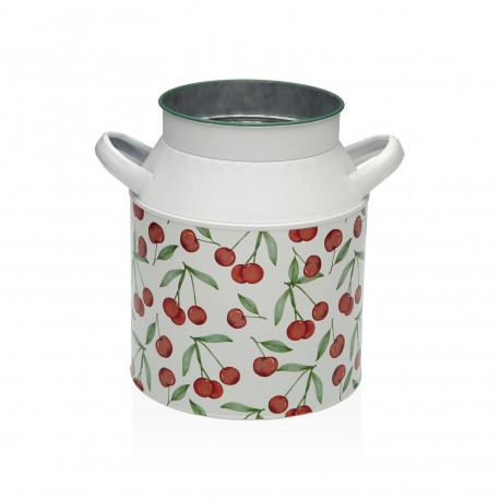 METALLIC CHERRIES VASE