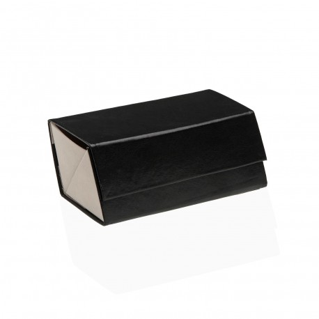 BLACK DOUBLE GLASSES CASE