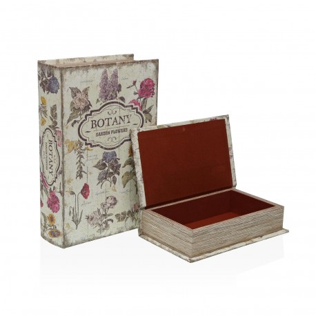 SET OF 2 DECORATIVE BOOKS