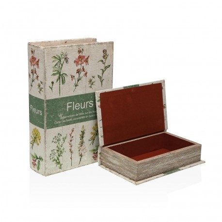 SET OF 2 DECORATIVE BOOKS