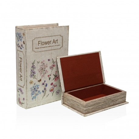 SET OF 2 DECORATIVE BOOKS