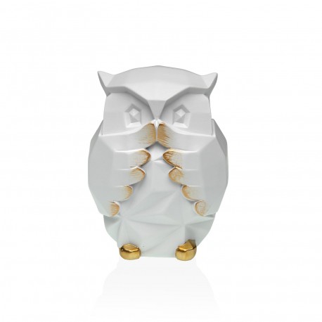WHITE OWL DECORATIVE FIGURE