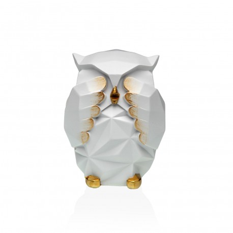 WHITE OWL DECORATIVE FIGURE