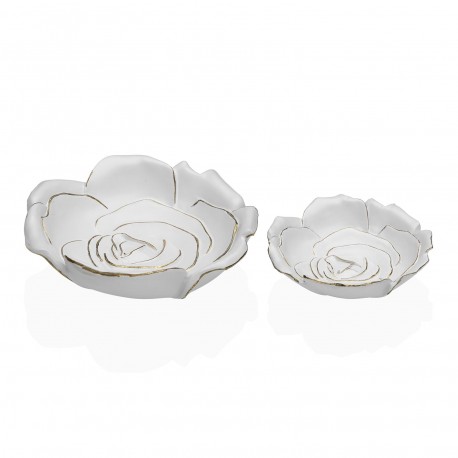 WHITE FLOWER TABLE CENTREPIECE