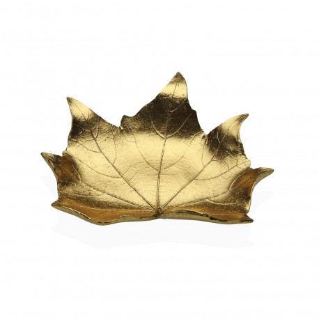 GOLD LEAF TABLE CENTREPIECE