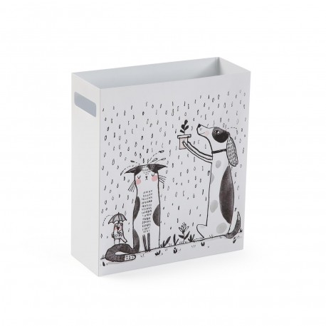 WHITE PETS UMBRELLA STAND