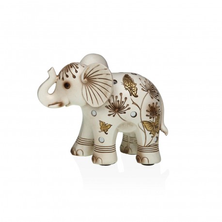 MEDIUM NACRE ELEPHANT FIGURE