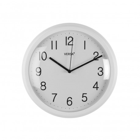 WHITE WALL CLOCK 26CM