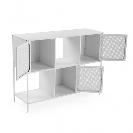 WHITE 3-DOOR SIDEBOARD