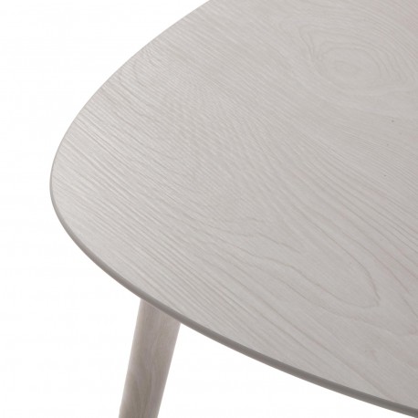 WHITE 3 SIDE TABLE SET