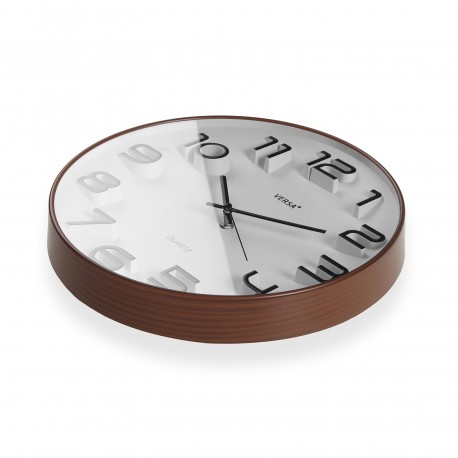WHITE WALL CLOCK 30CM