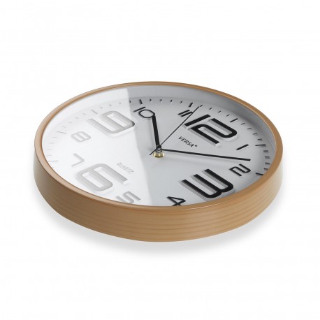 WHITE WALL CLOCK 30CM