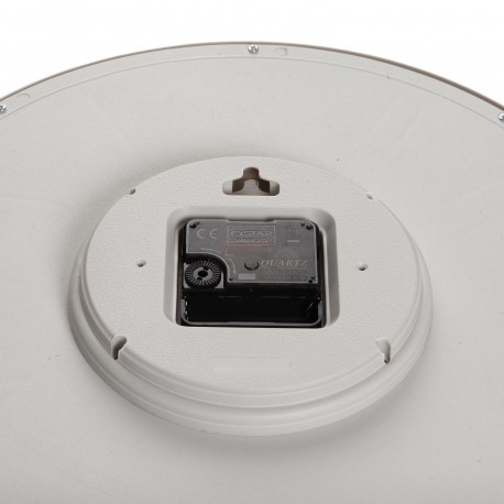 WHITE WALL CLOCK 33CM