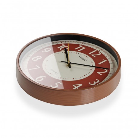 RED WALL CLOCK 30CM