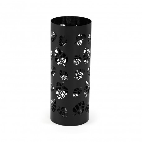 BLACK FALLEN LEAVES UMBRELLA STAND