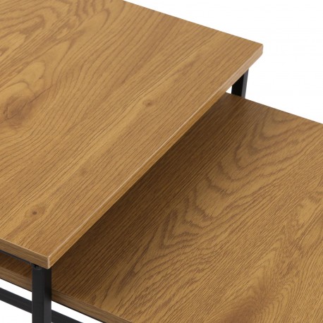 BLACK TIGRIS COFFEE TABLE SET