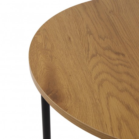 BLACK MAITE COFFEE TABLE SET