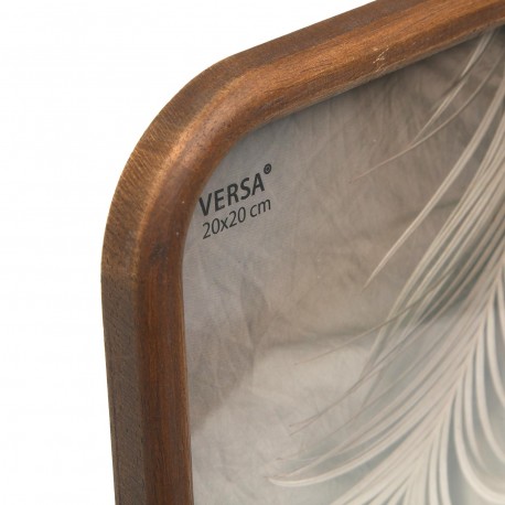 CLAY WOOD PHOTO FRAME 20X20