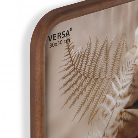 CLAY WOOD PHOTO FRAME 30X30