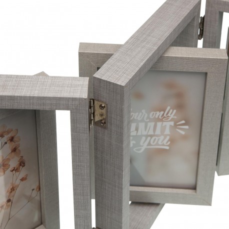 MAGY TRIPLE WOOD PHOTO FRAME 10X15