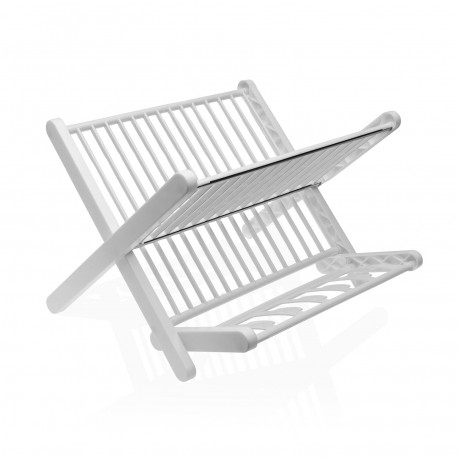 FOLDABLE WHITE DISH RACK
