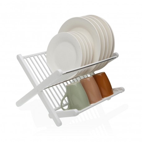 FOLDABLE WHITE DISH RACK