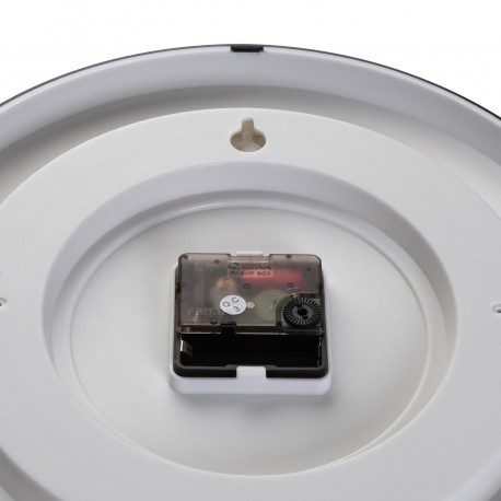 BLACK WALL CLOCK 30CM