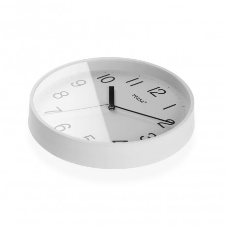 WHITE WALL CLOCK 25CM