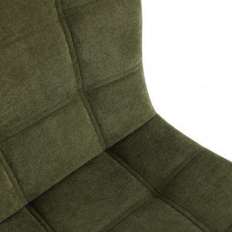 GREEN UPHOLSTERED CHAIR