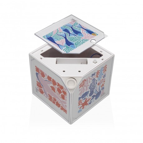 JUNO WHITE PHOTO CUBE 10 X 10