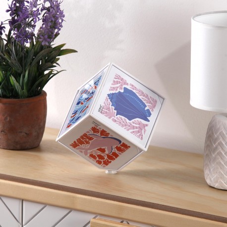 JUNO WHITE PHOTO CUBE 10 X 10