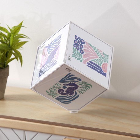 JUNO WHITE PHOTO CUBE 15 X 15