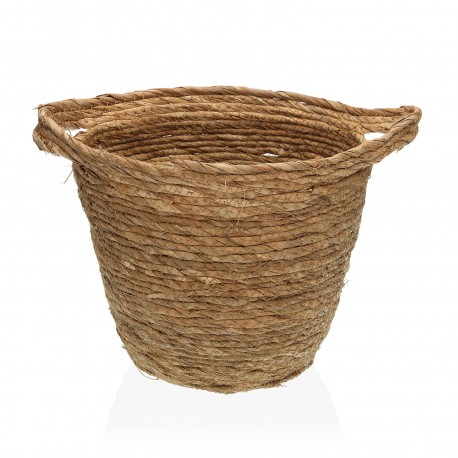 NATURAL BASKET WITH HANDLES
