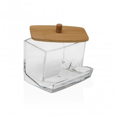 SQUARE BOX WITH BAMBOO LID