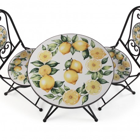 TABLE AND 2 CHAIRS SET