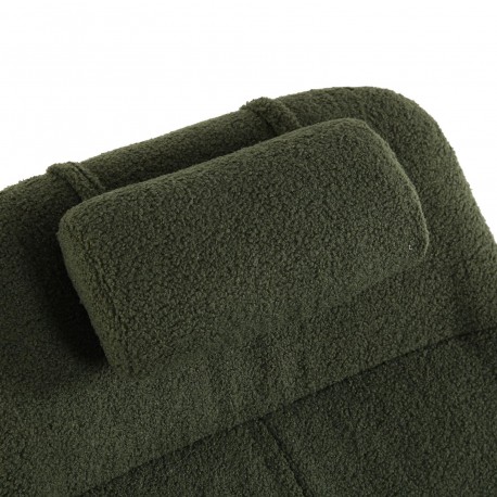 ROCKING CHAIR WITH GREEN CUSHION