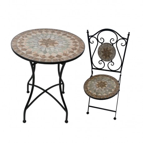 ELUN TABLE & 2 CHAIRS SET
