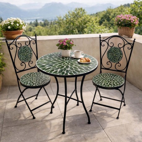 LIOR TABLE & 2 CHAIRS SET