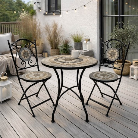 COYA TABLE AND 2 CHAIRS SET