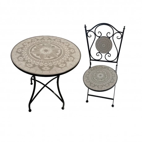 COYA TABLE AND 2 CHAIRS SET