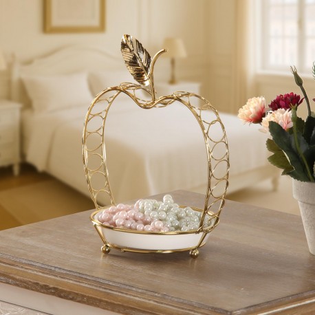 APPLE DECORATIVE JEWELLERY BOX