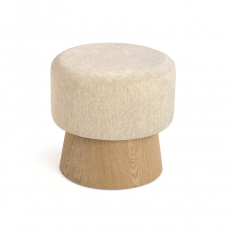 WHITE POLY STOOL